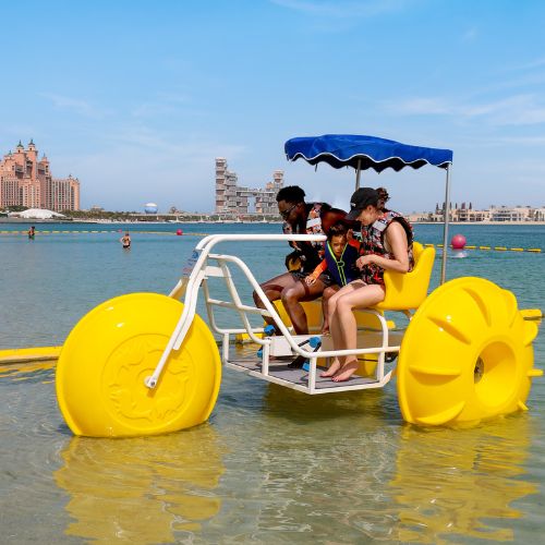 Aqua Cycling in Palm Jumeirah Dubai