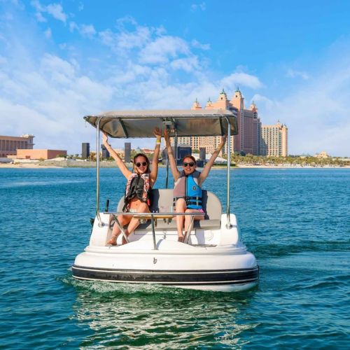 Pedalo Boat Ride in Palm Jumeirah Dubai